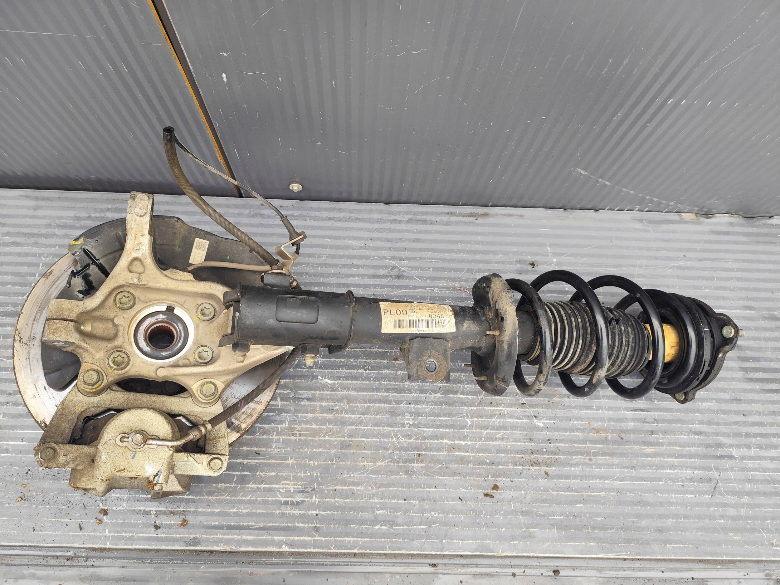 KIA SPORTAGE V swing shock absorber front left