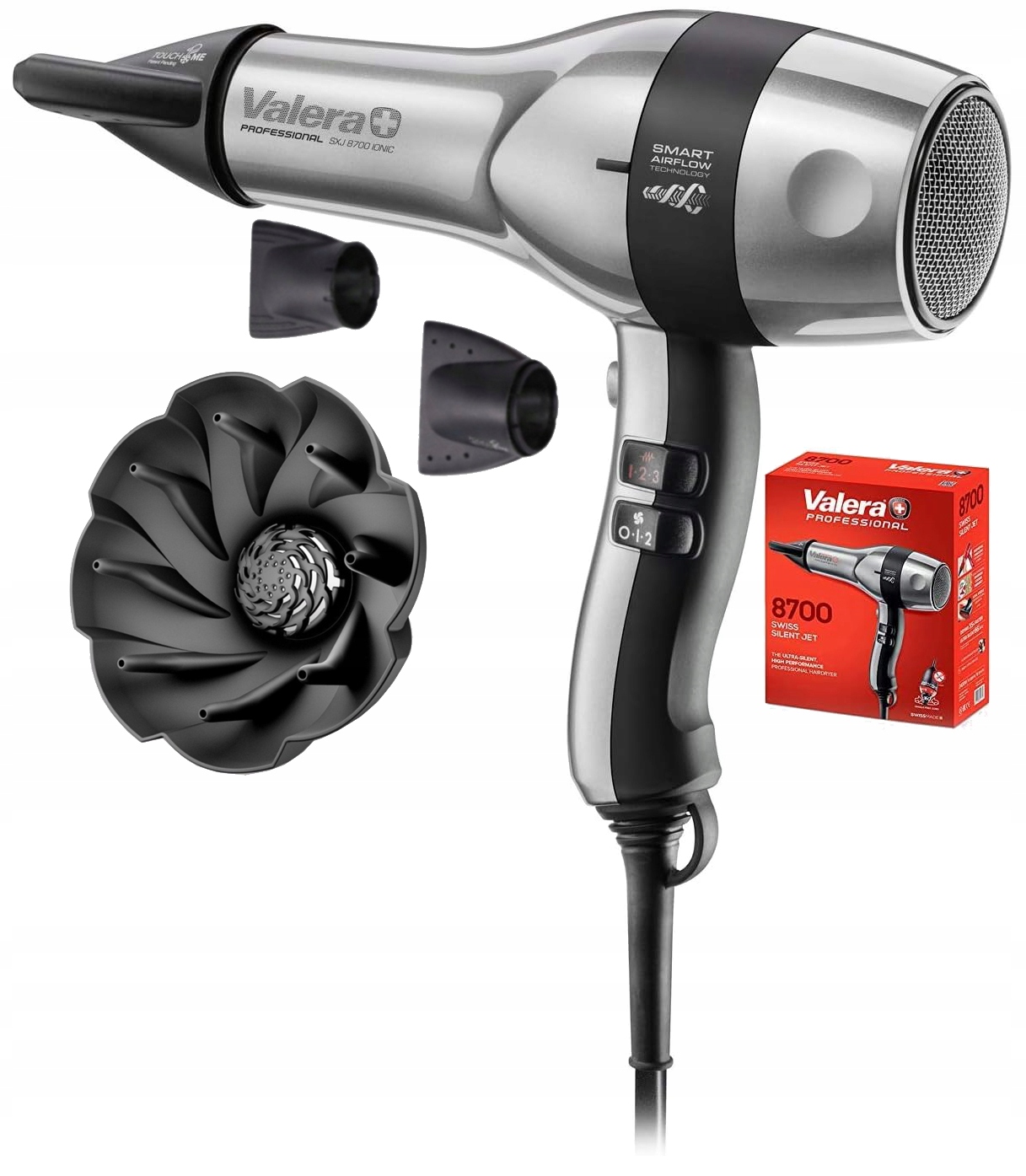 Profesionální Vysoušeč Vlasů Valera Swiss Silent Jet 8700 Rc D 2400W