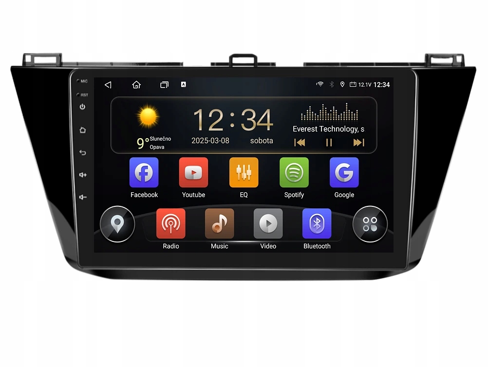 Isudar 2DIN autorádio T72-IEV18 Android, Volkswagen Tiguan II