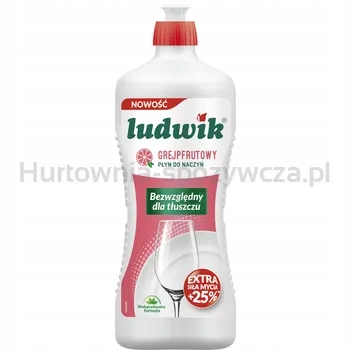Ludwik Tekutý prostředek na mytí nádobí 900 g Grapefruitový