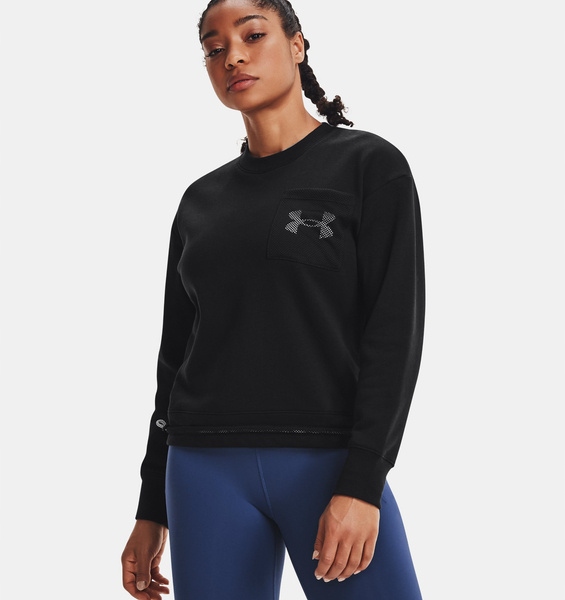 BLUZA DAMSKA UNDER ARMOUR RIVAL FLEECE MESH r. S Marka Under Armour
