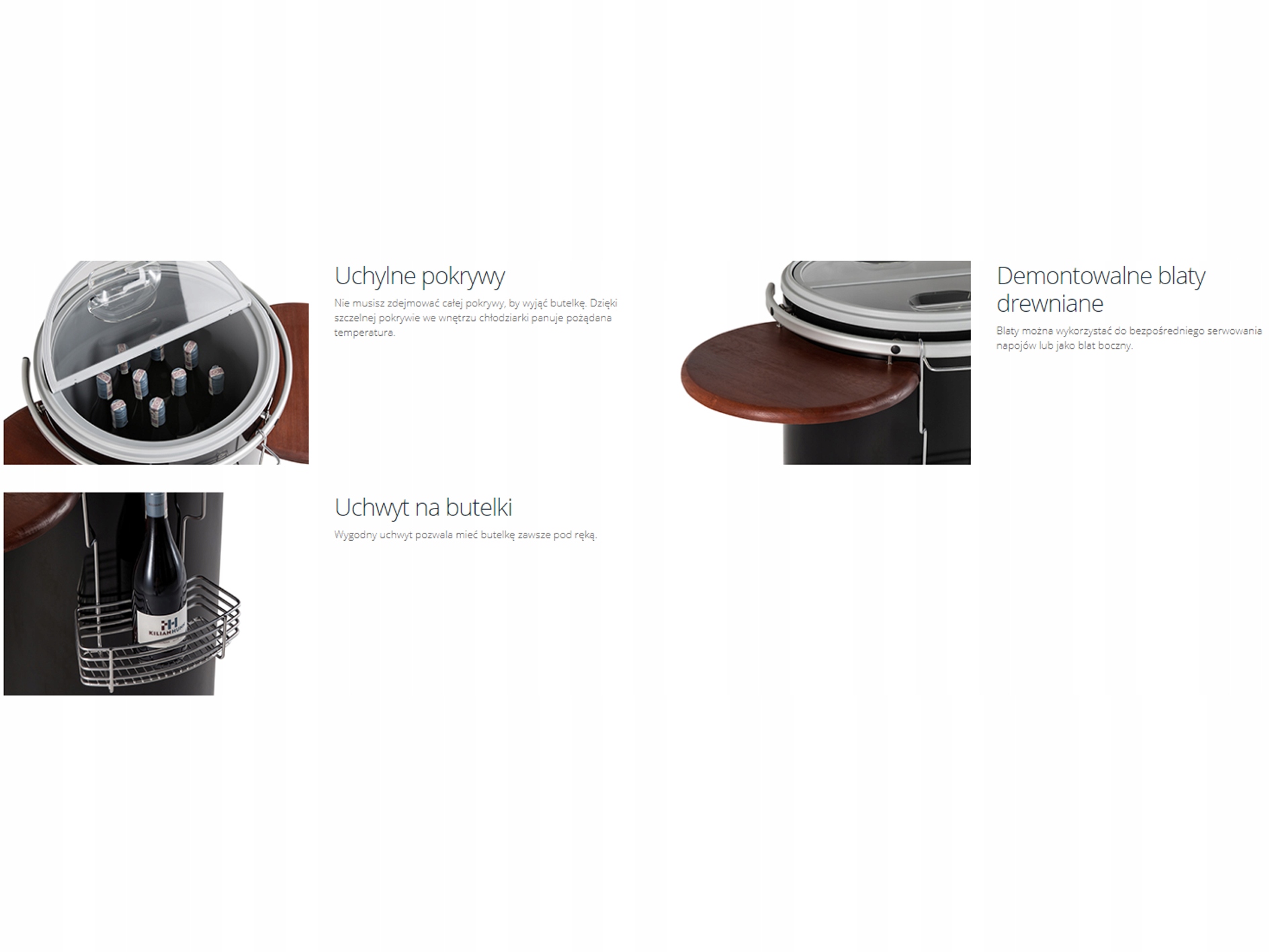 Chłodziarka do wina Vestfrost CC 45BK Model CC 45BK