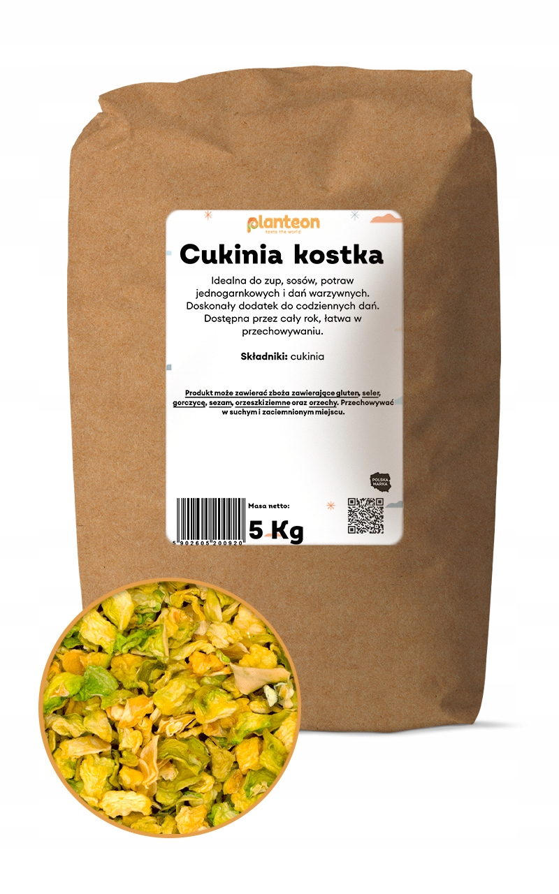 Levně Cuketa kostka 5 kg