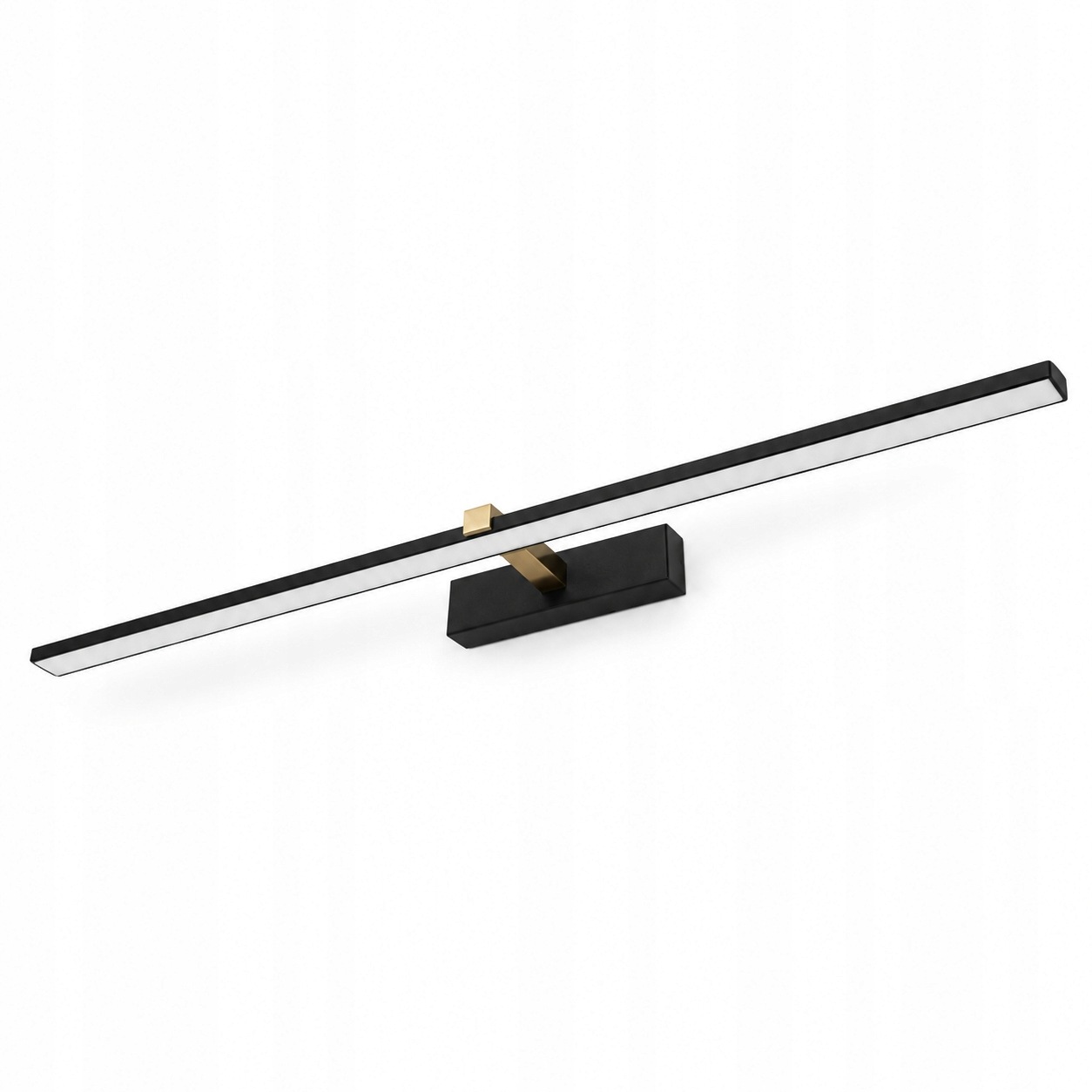 Do koupelny svítidlo Venus 18W 90 cm černo-zlaté Led 4200K IP44 1100lm