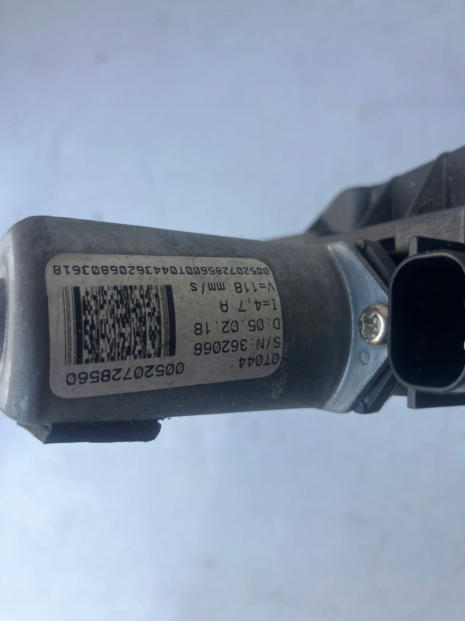 window regulator mechanism right front FIAT TIPO II 00520728560