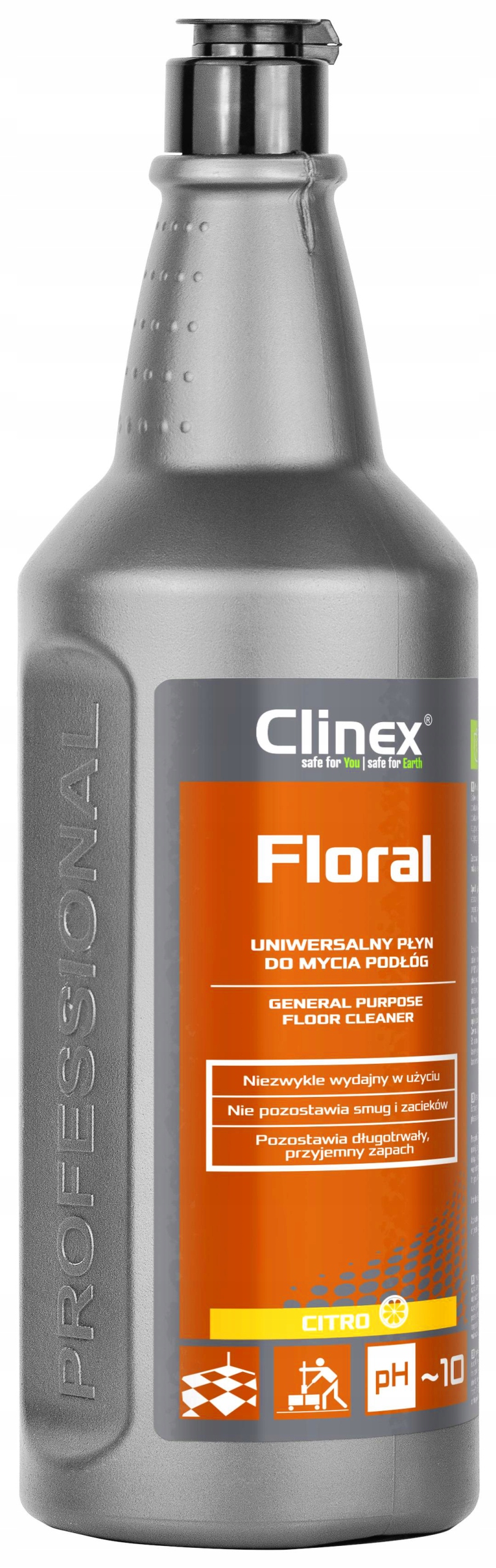 

Clinex Floral Citro Uniwersalny Płyn Do Podłóg 1L
