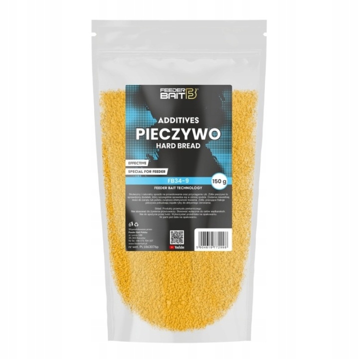 Feeder Bait Dodatek do zanęt Pieczywo Żółte 150g