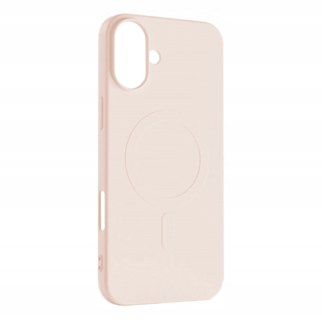 Etui Liquid Silicone Case MagSafe na do iPhone 16 Plus jasnoróżowe