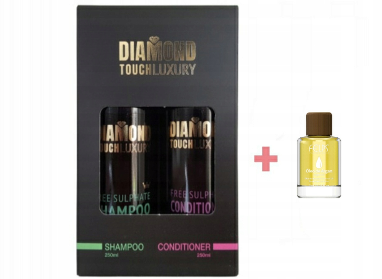

Diamond Touch Zestaw Szampon Odżywka olejek