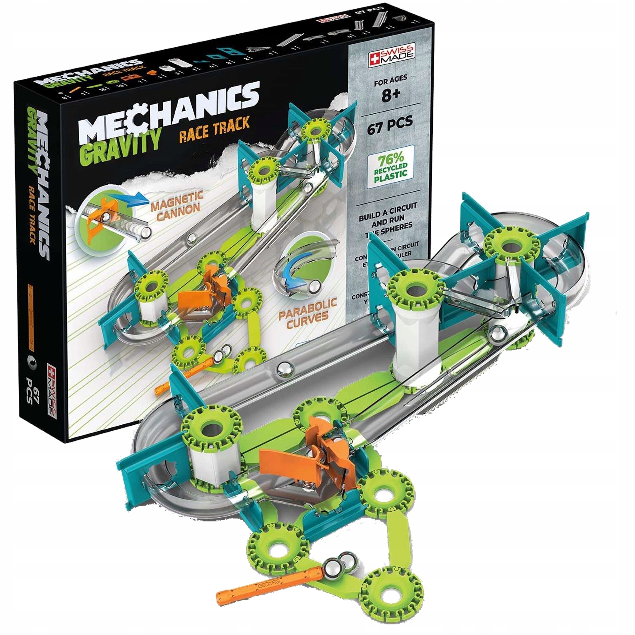 

Geomag Mechanics Grawitacyjny Tor Wyścigowy 67 El