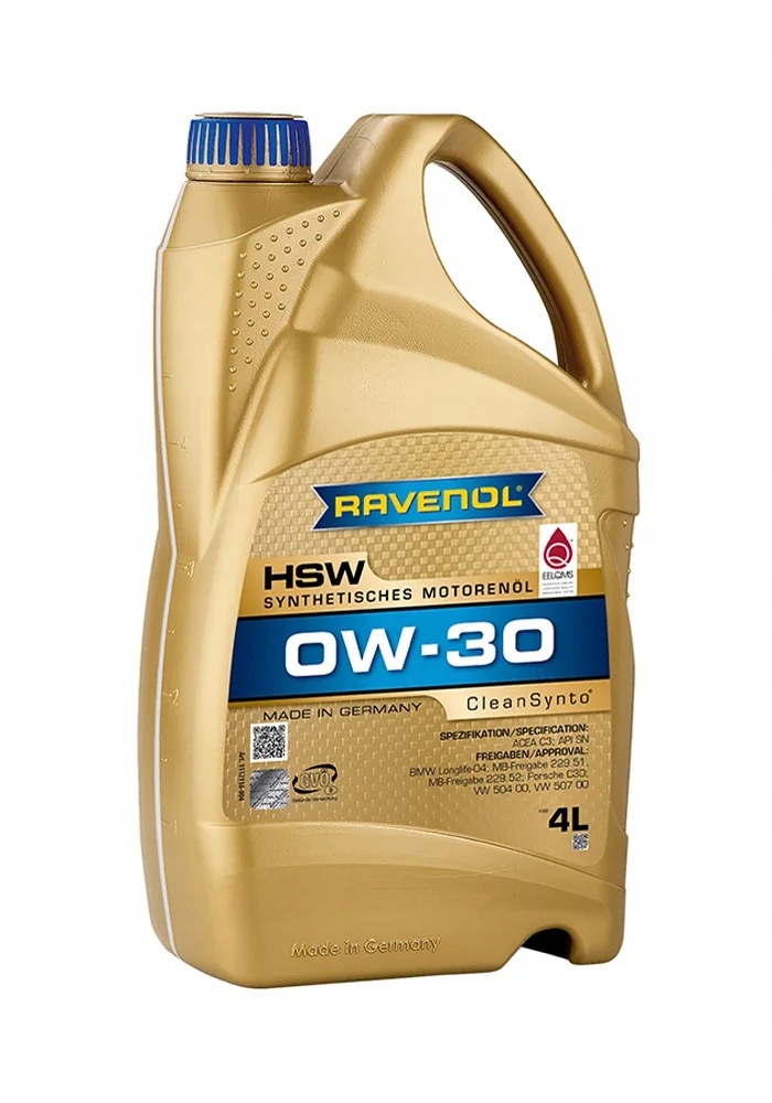 Ravenol Hsw 0W30 Cleansynto 4L