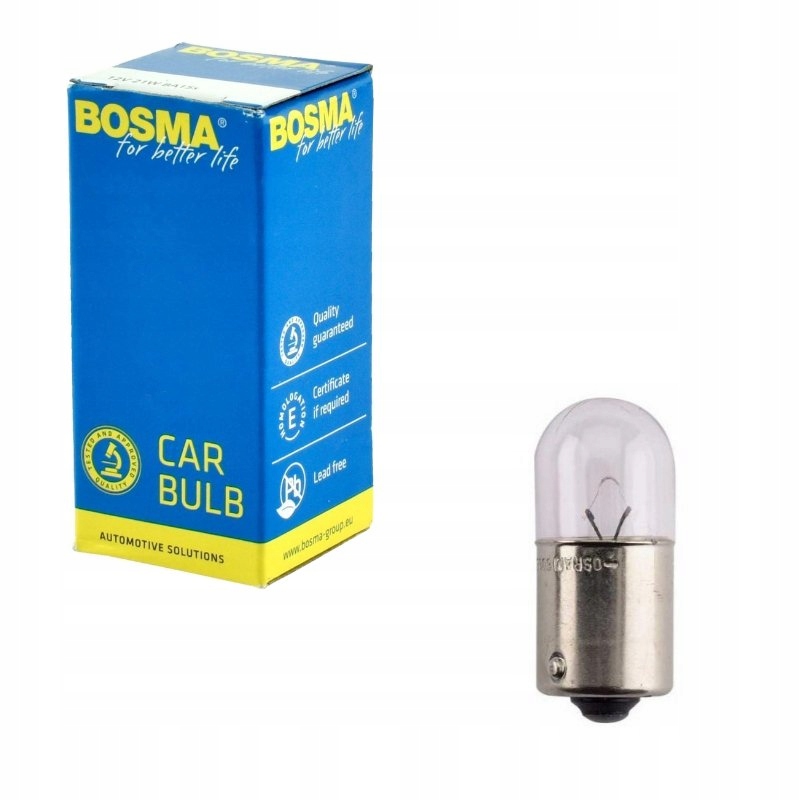

Żarówka 12V 2W BA9S Kontrolna 1SZT