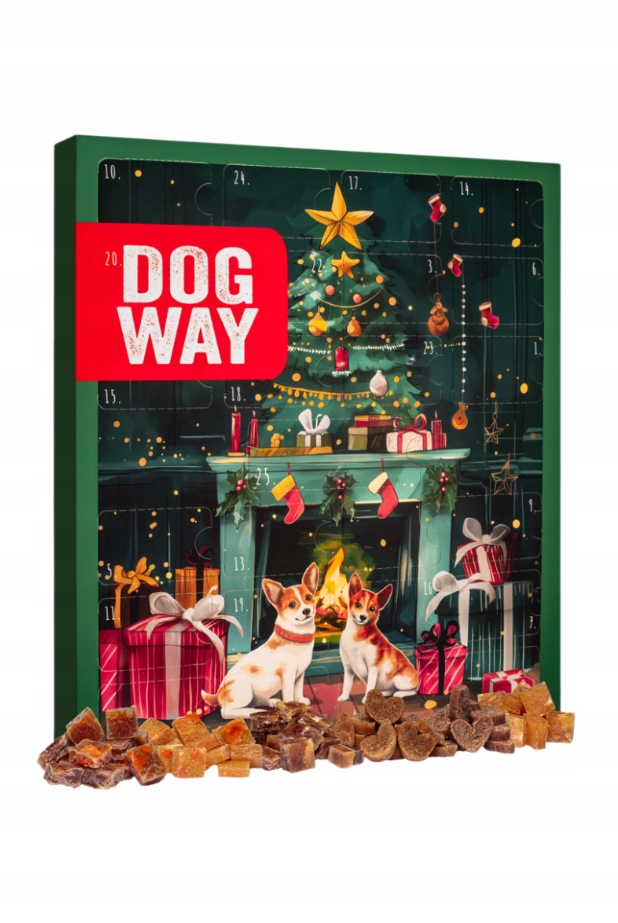 Адвент-календарь Dogway для собаки, лакомства, 5 шт по 155 г