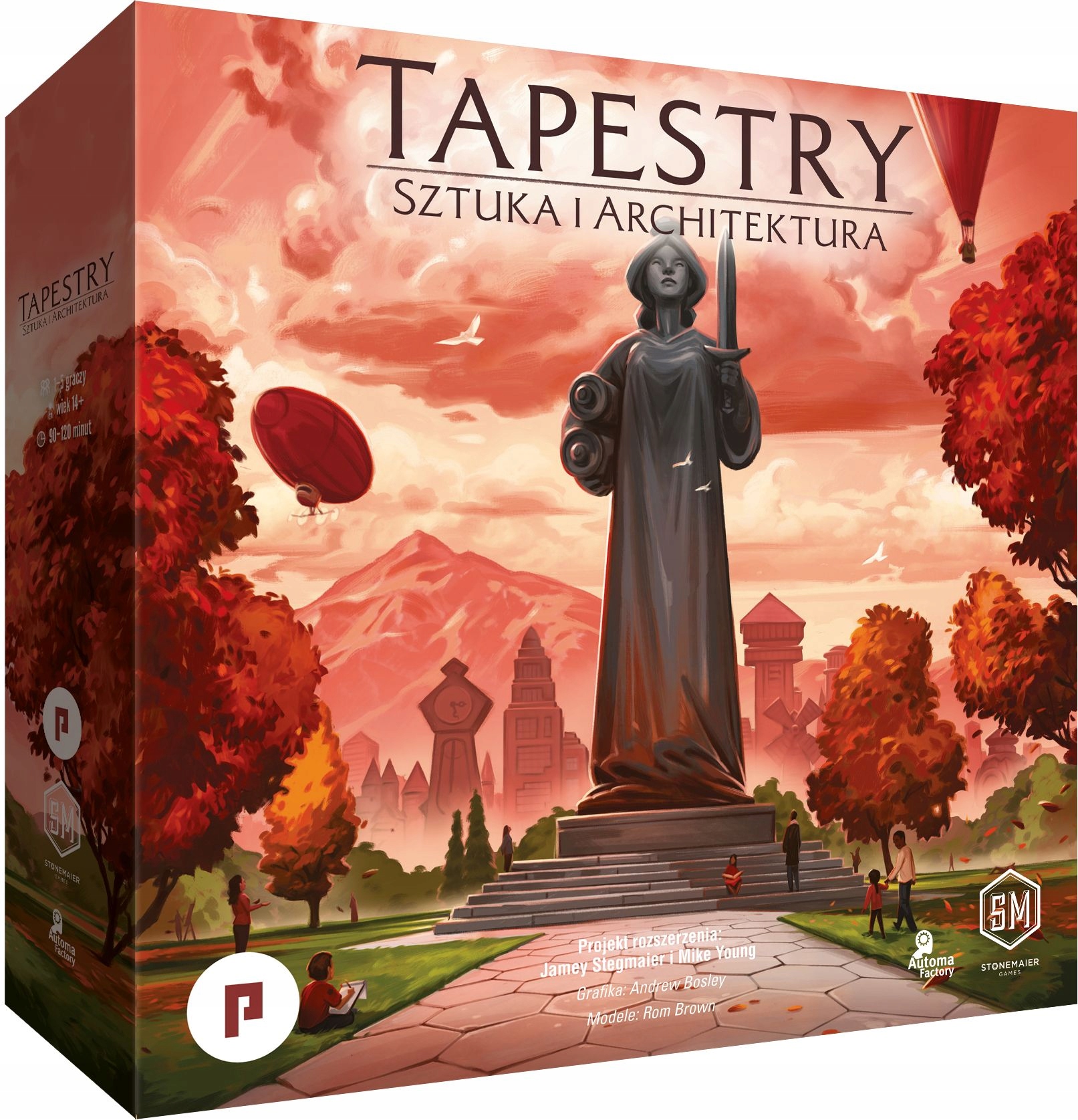 Gra planszowa Phalanx Games Tapestry: Sztuka i Architektura