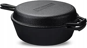 Předsolený holandský kotel do trouby – dvoufunkční pánve