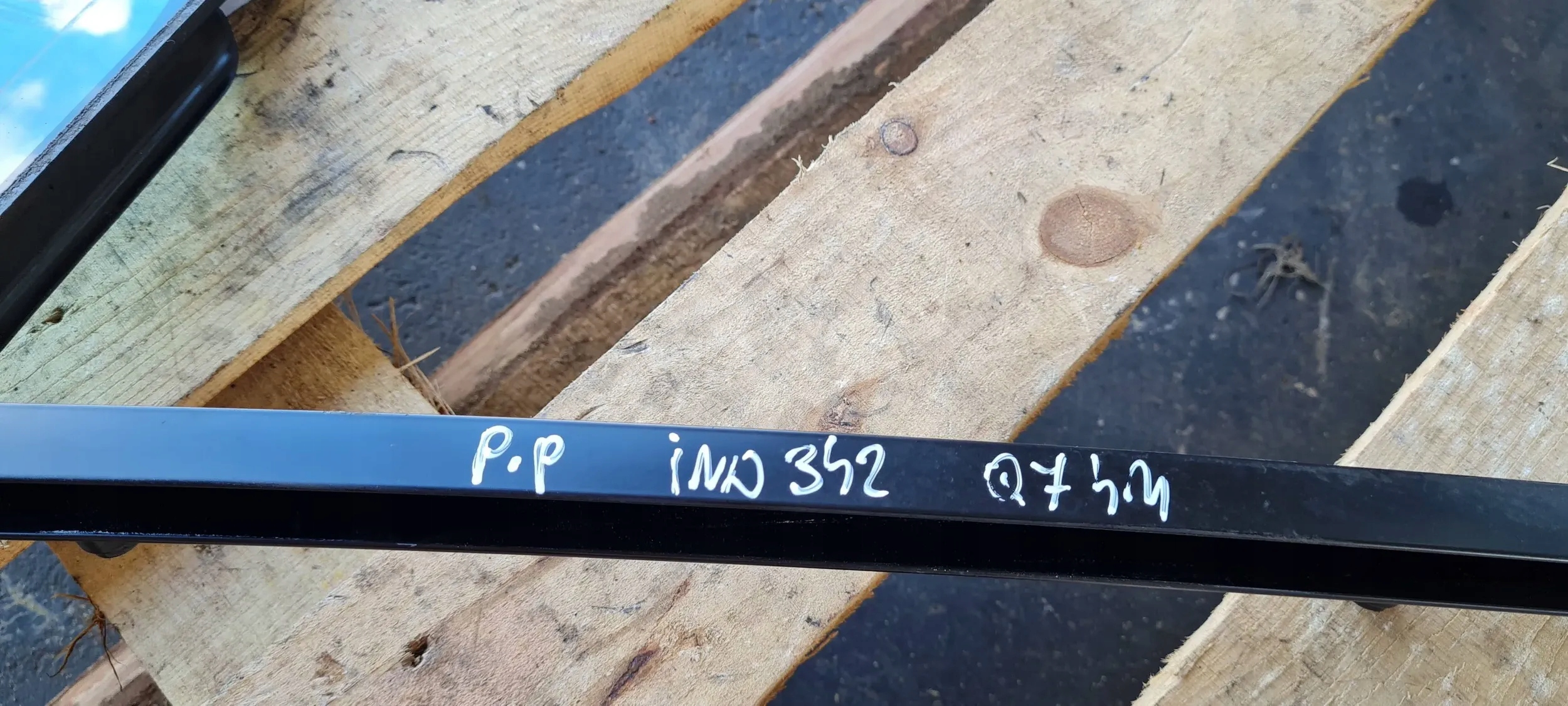 Q7 4M II window side door right right front 16R 4M0845114