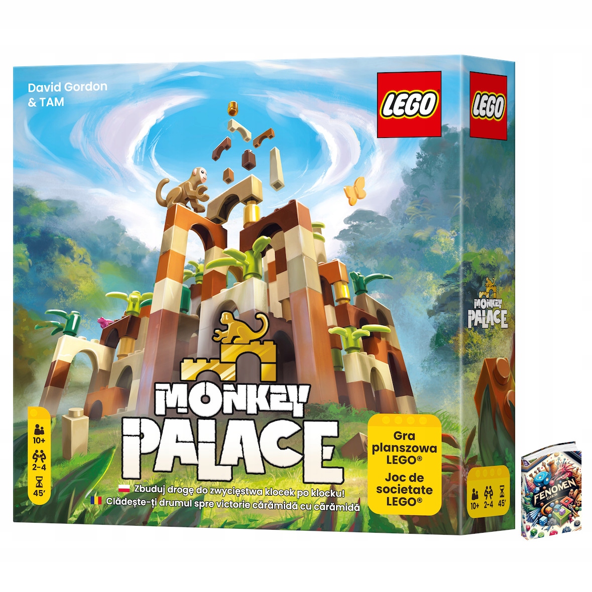Lego Monkey Palace gra rodzinna książka, 2-4 osoby, wiek 10+