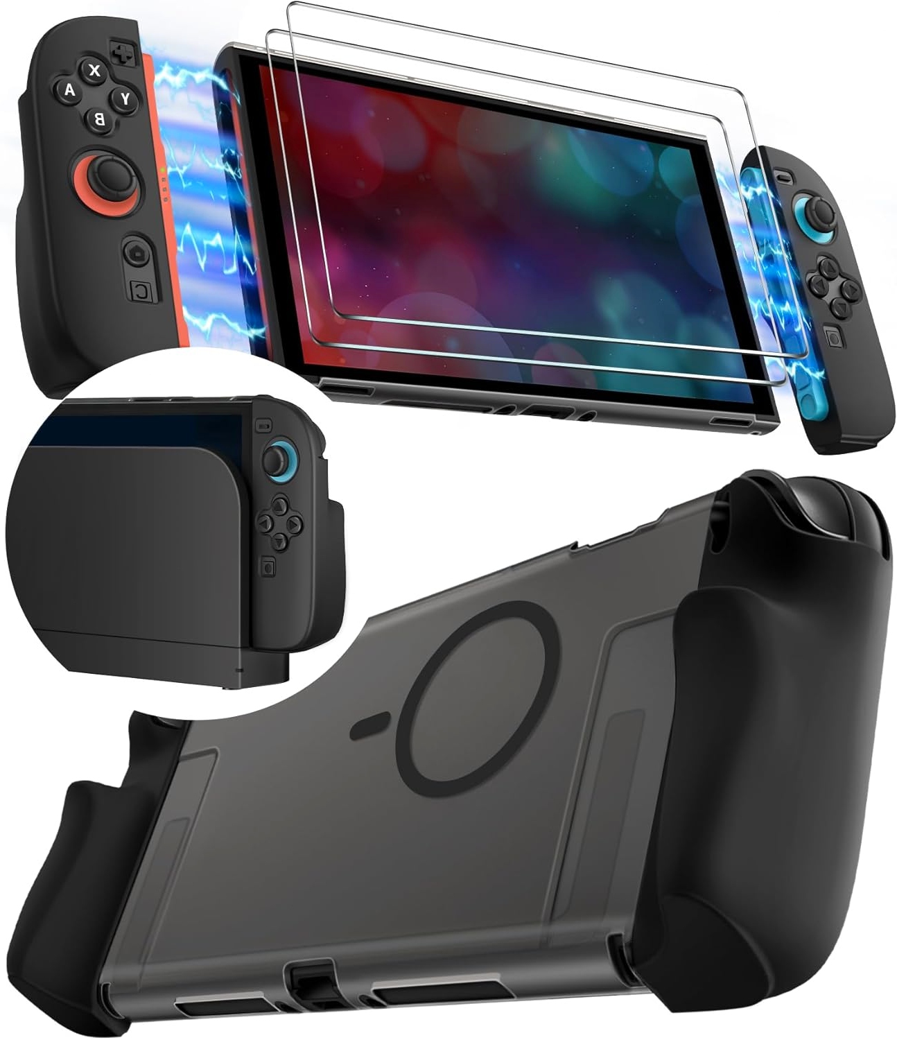 SWITCH 2 MAGNETYCZNE ETUI DOCKABLE ODPORNE NA ZARYSOWANIA