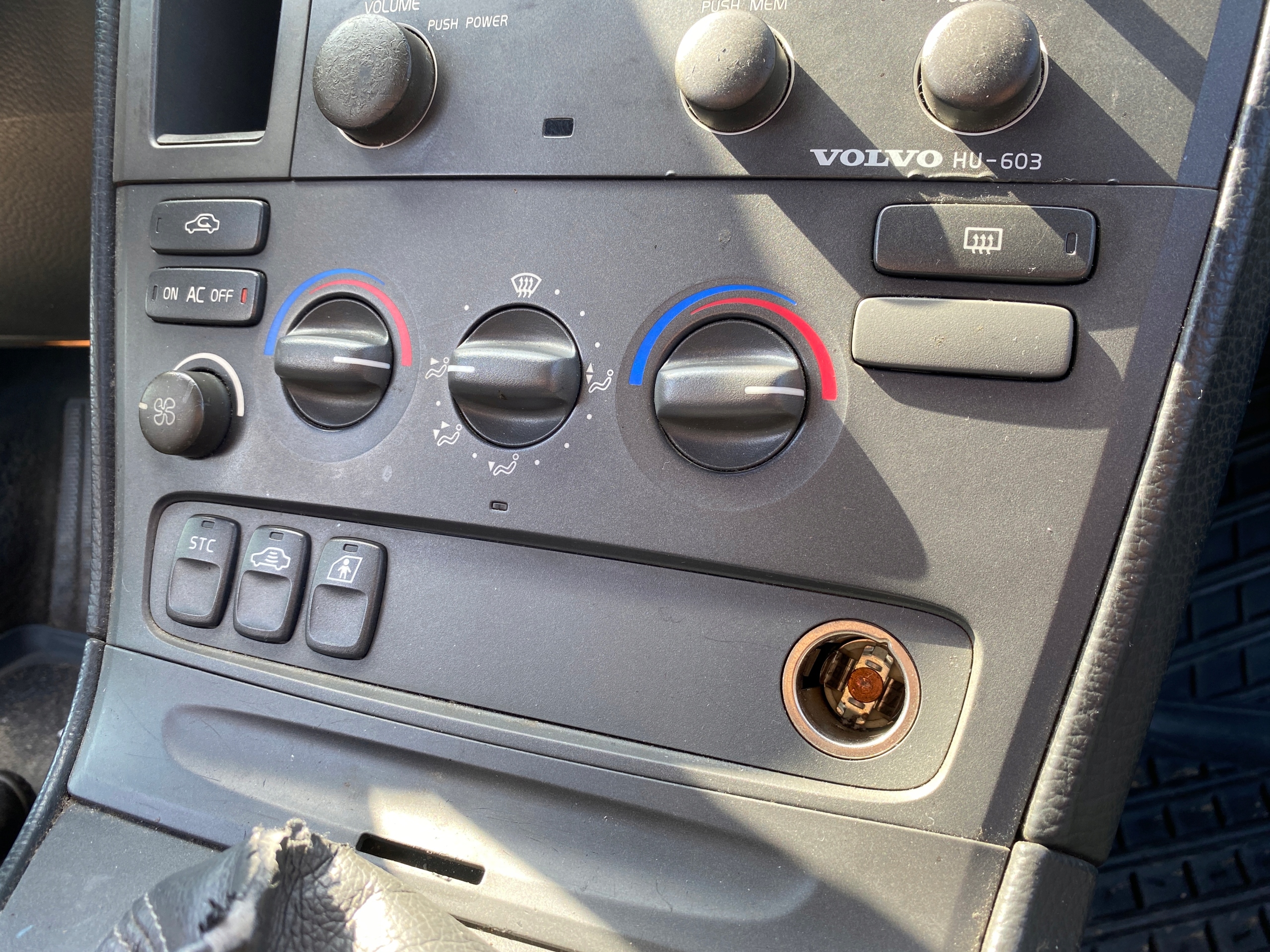 Volvo V70 2 II 00-08 switch switch PANEL air conditioning devices OGRZEWANIA