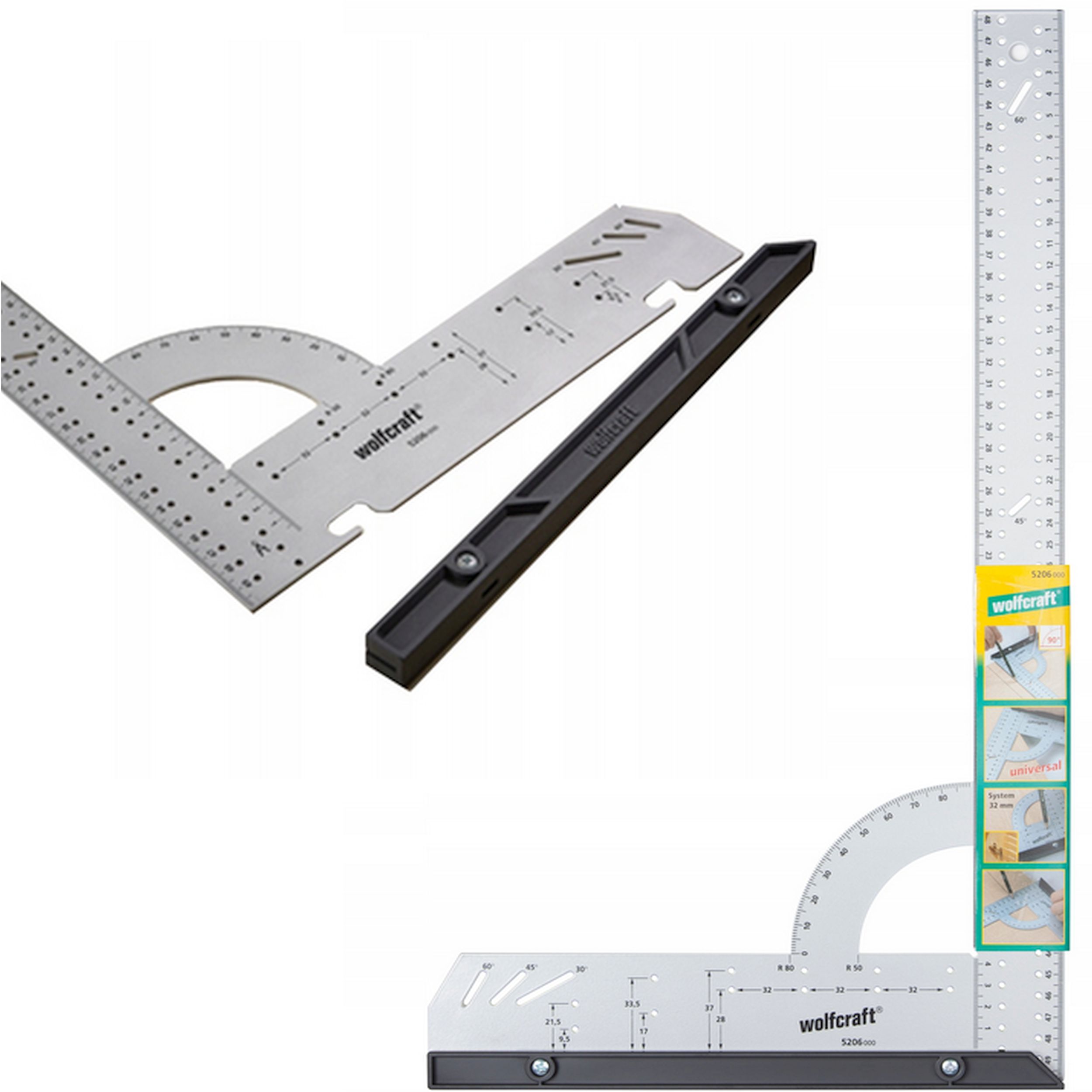 

Wolfcraft kątownik uniwersalny 280 x 500 5206000