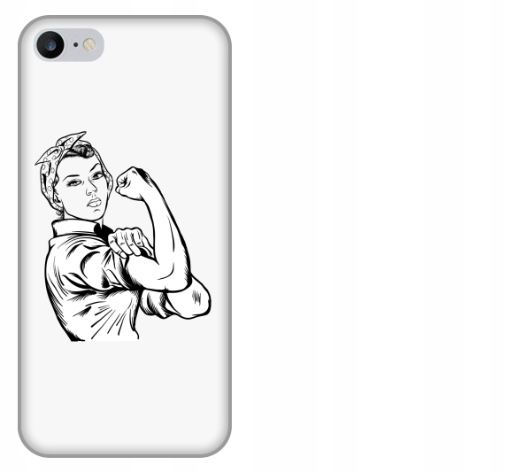 

Etui pokrowiec iPhone 8 Women power Sila kobiet