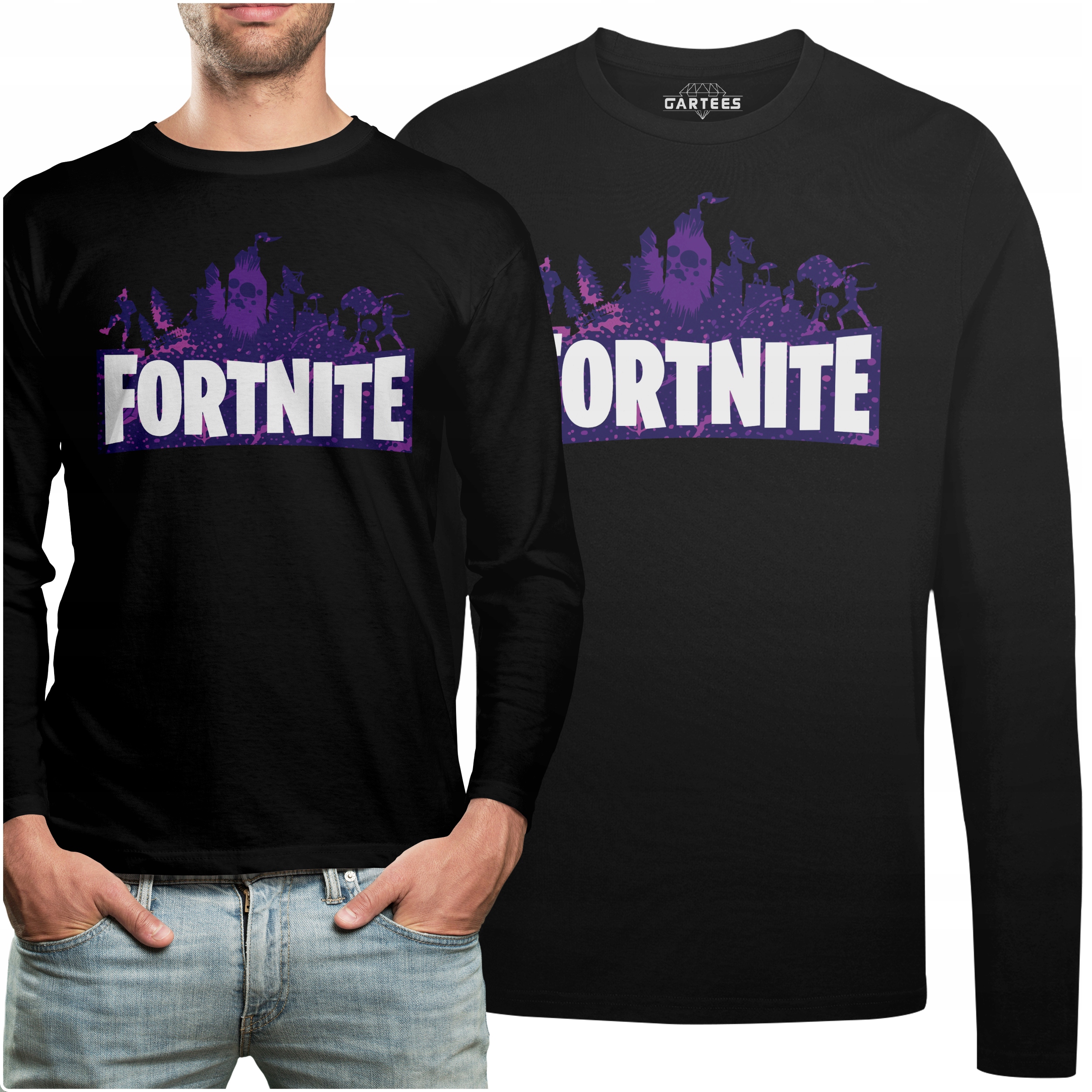 

Koszulka Long Dla Gracza Upominek Fortnite