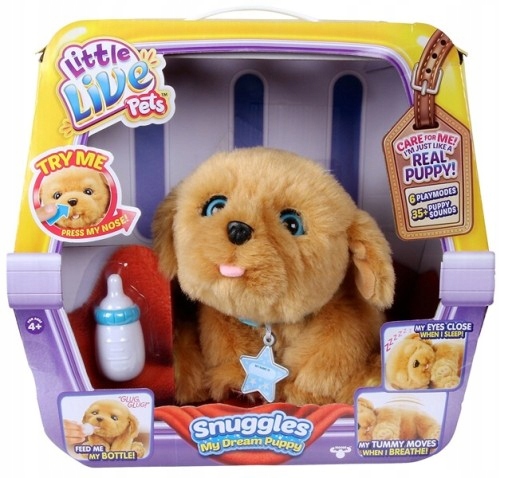 

Cobi Piesek Tuluś Brązowy Little Live Pets