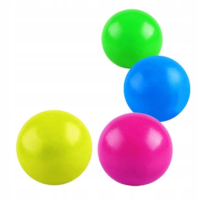 

zestaw 4szt gniotek Masa antystresowy Squishy fluo