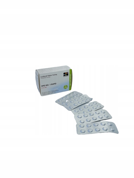 

Tabletki Dpd 1 Do Testera Pomiar Chlor x50 P-ń