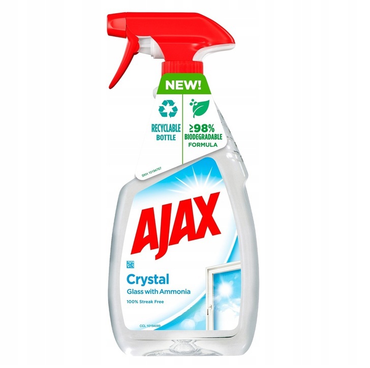 

Ajax Płyn do mycia szyb spray 500 ml Crystal