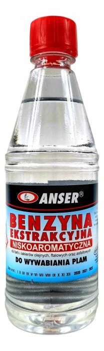 

Anser Rozpuszczalnik Benzyna Ekstrakcyjna 0.5L