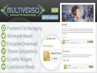 Multiverso - Advanced File Sharing Plugin za 77.00CZK - Allegro