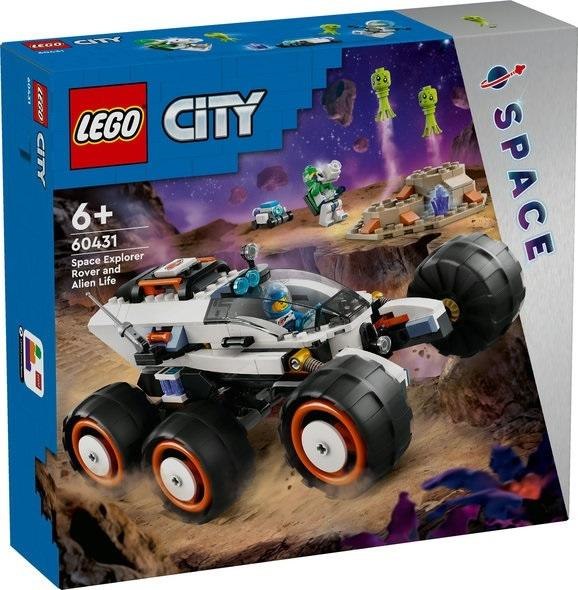 Lego(r) City 60431 Vesmírné vozítko a zkoumání života...