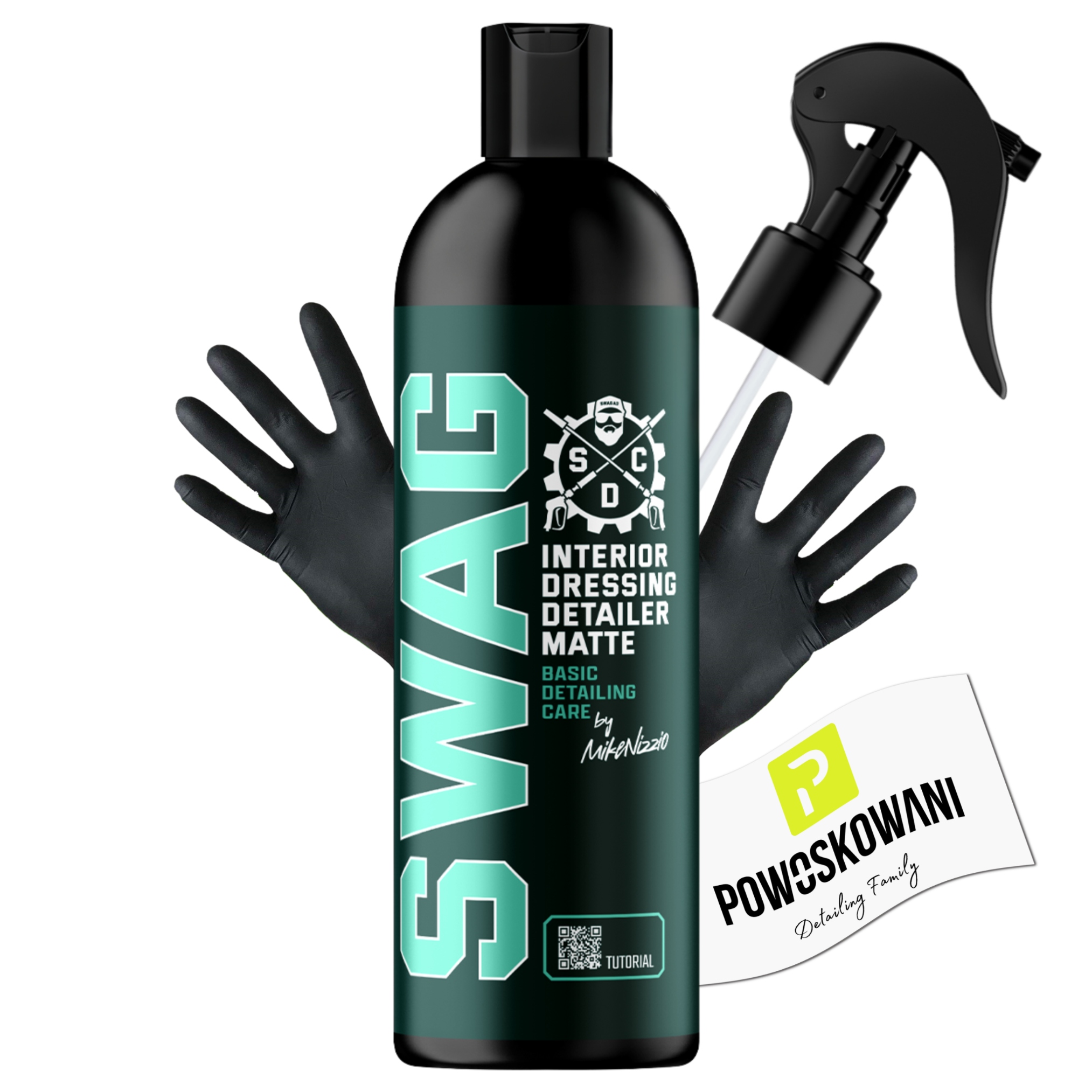 Swag Basic Interior Dressing Matte 0,5L Matowy Dressing Do Wnętrza Kokpitu