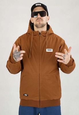 Zimní bunda Mass Worker hnědá