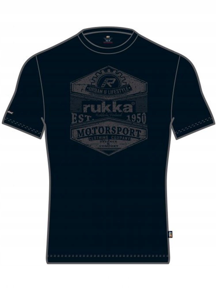 Tričko Rukka Kington T-shirt L Čierna (990)