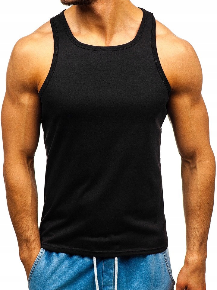 

Koszulka Tank Top Męska Czarna 99003 DENLEY_2XL