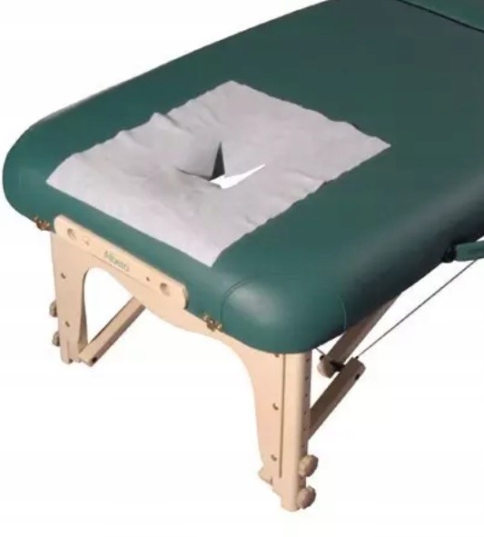 

Podkład okrycie na otwór wycięcie do masażu 100szt