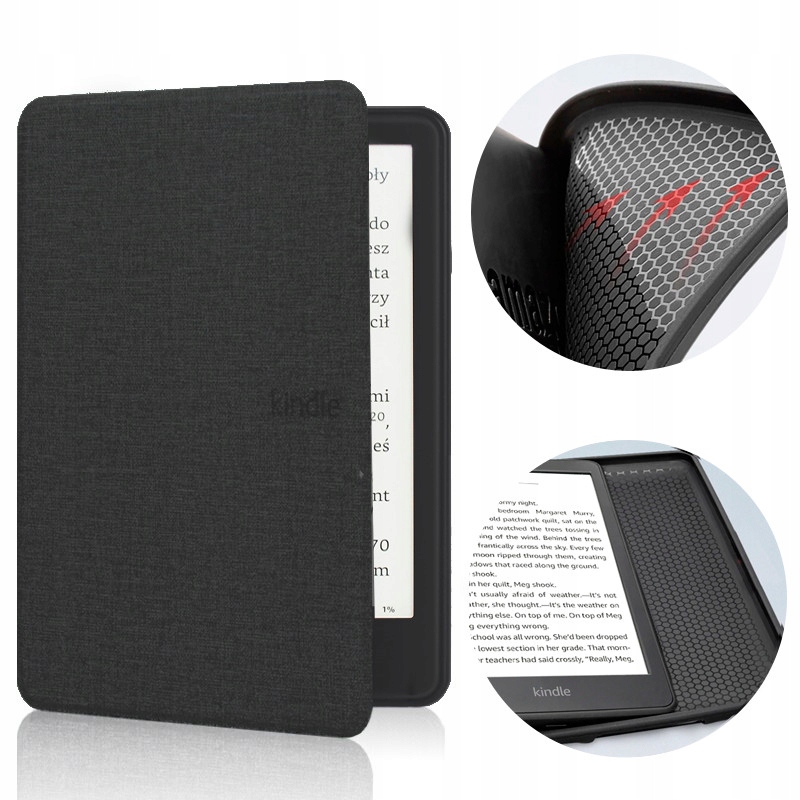 

Etui do Kindle 10 Touch 2019 silikonowy tył grafit