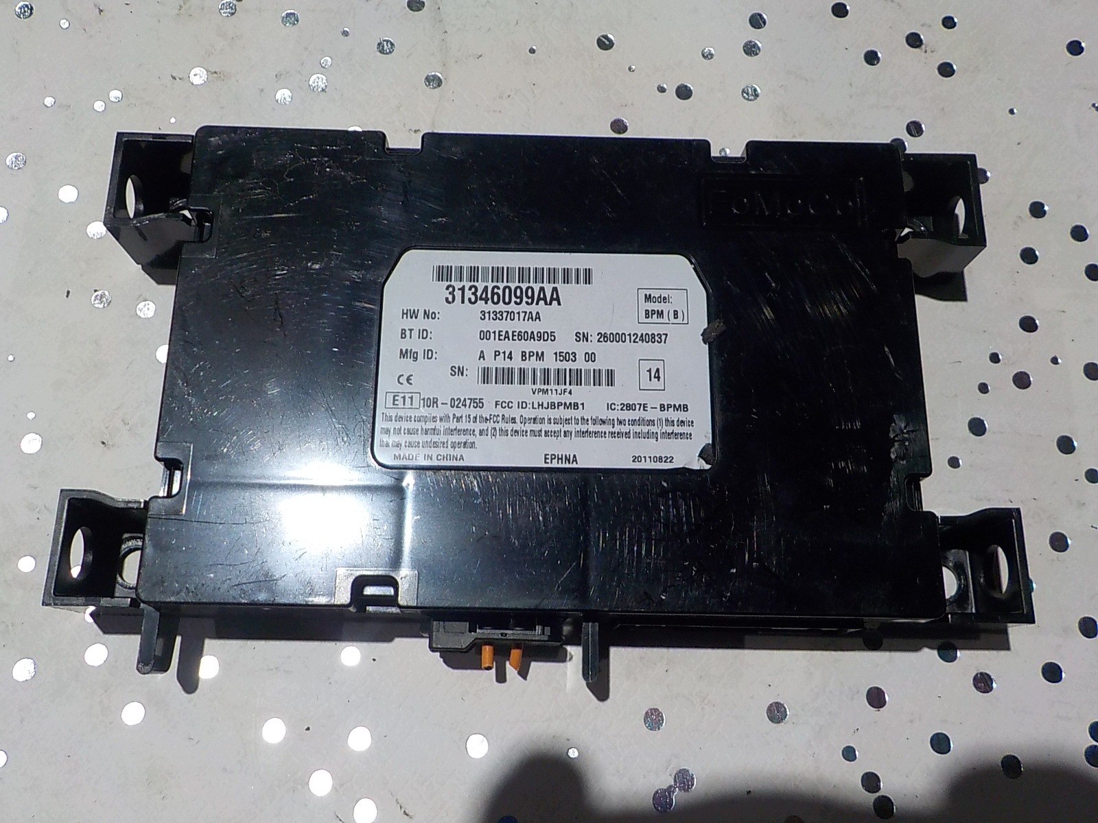 VOLVO XC70 II module BLUETOOTH 31346099AA BPM