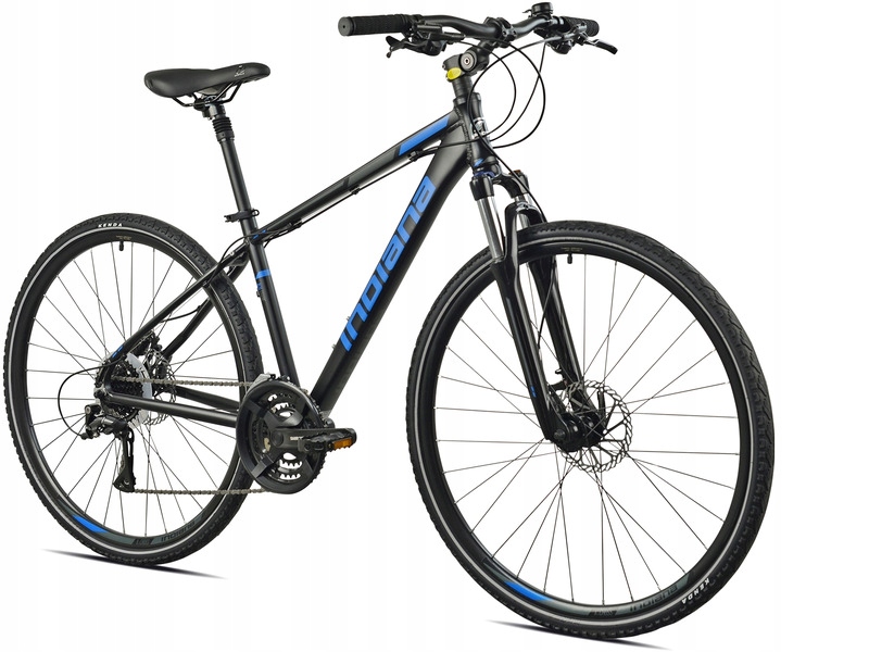 Rower crossowy Indiana X-Cross 3.0 M19 męski Czarno-niebieski