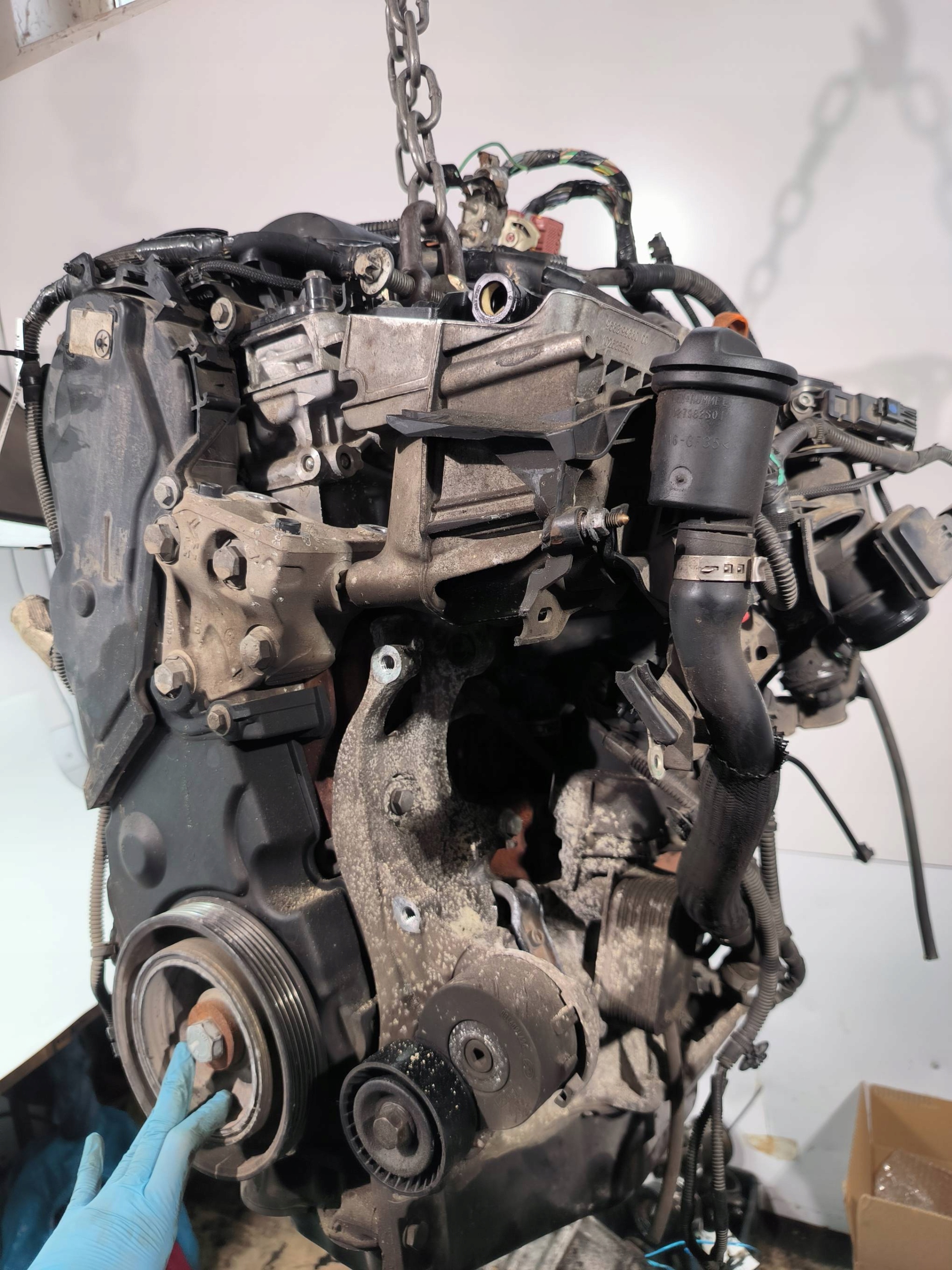 engine RH02 2.0 HDI 163KM CITROEN C5 II X7 LIFT