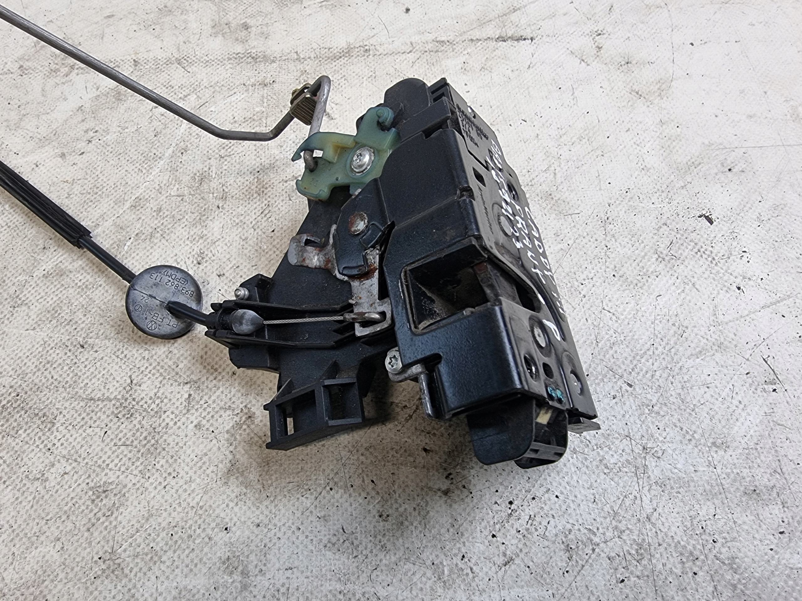 lock door right front OE 3B1837016BR VOLKSWAGEN VW CADDY III