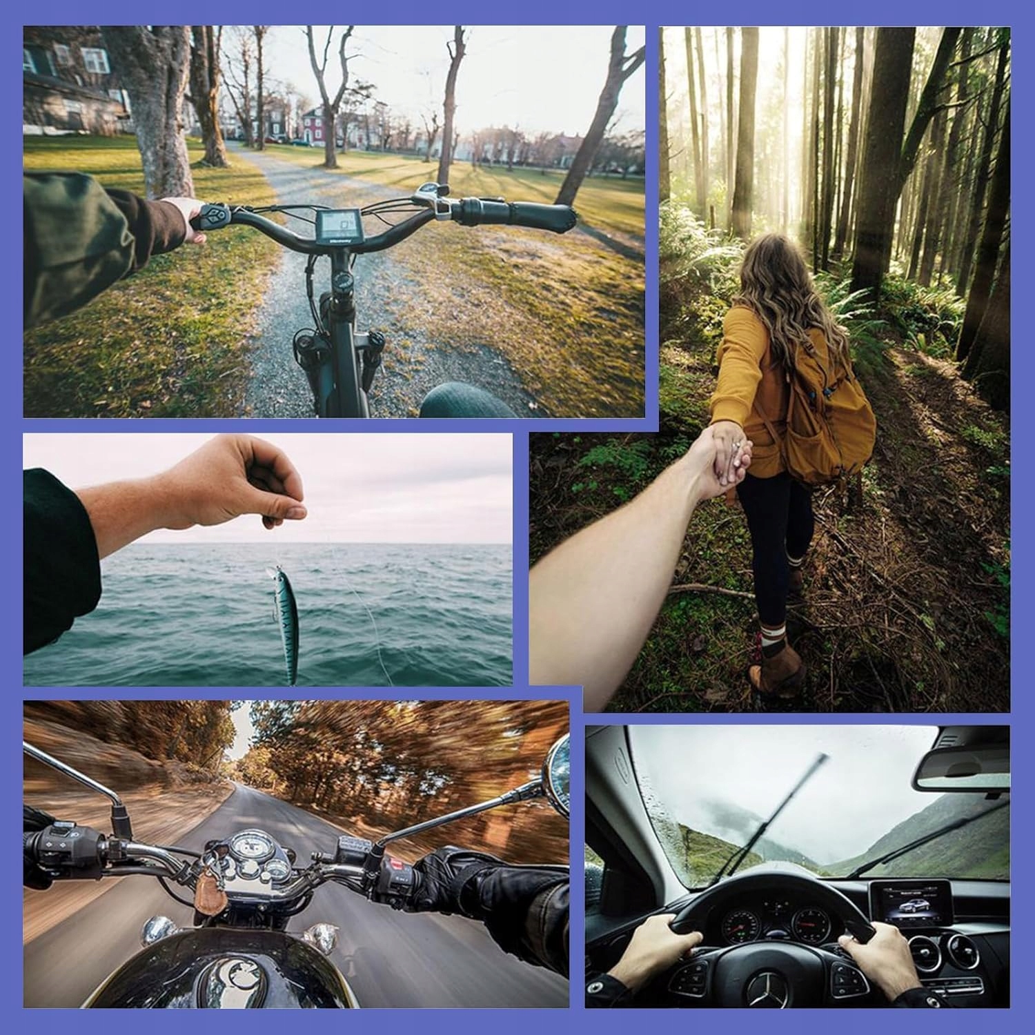 Uchwyt Na Klatkę Piersiową Do Telefonu Kamery GoPro Trekking HD Ruycllo — miniatura 7