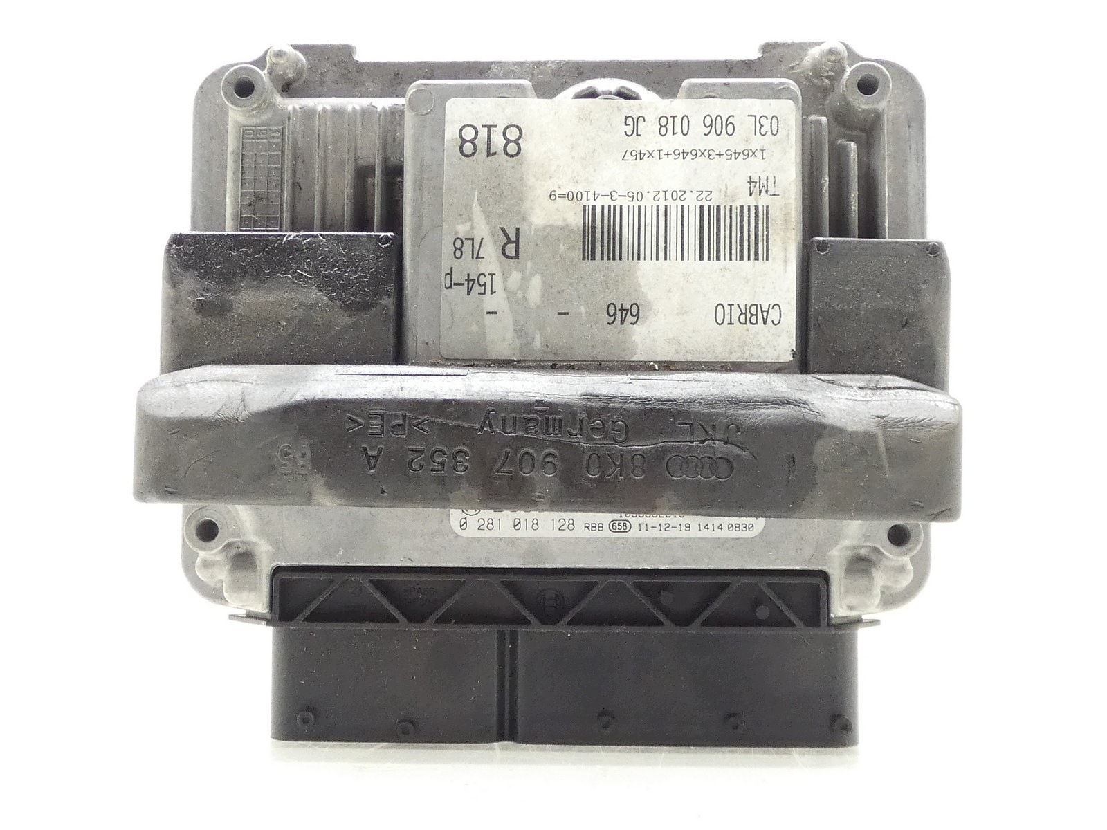 control unit computer of the engine AUDI A4 B8 A5 8T LIFT 2.0 TDI CGL 03L906018JG