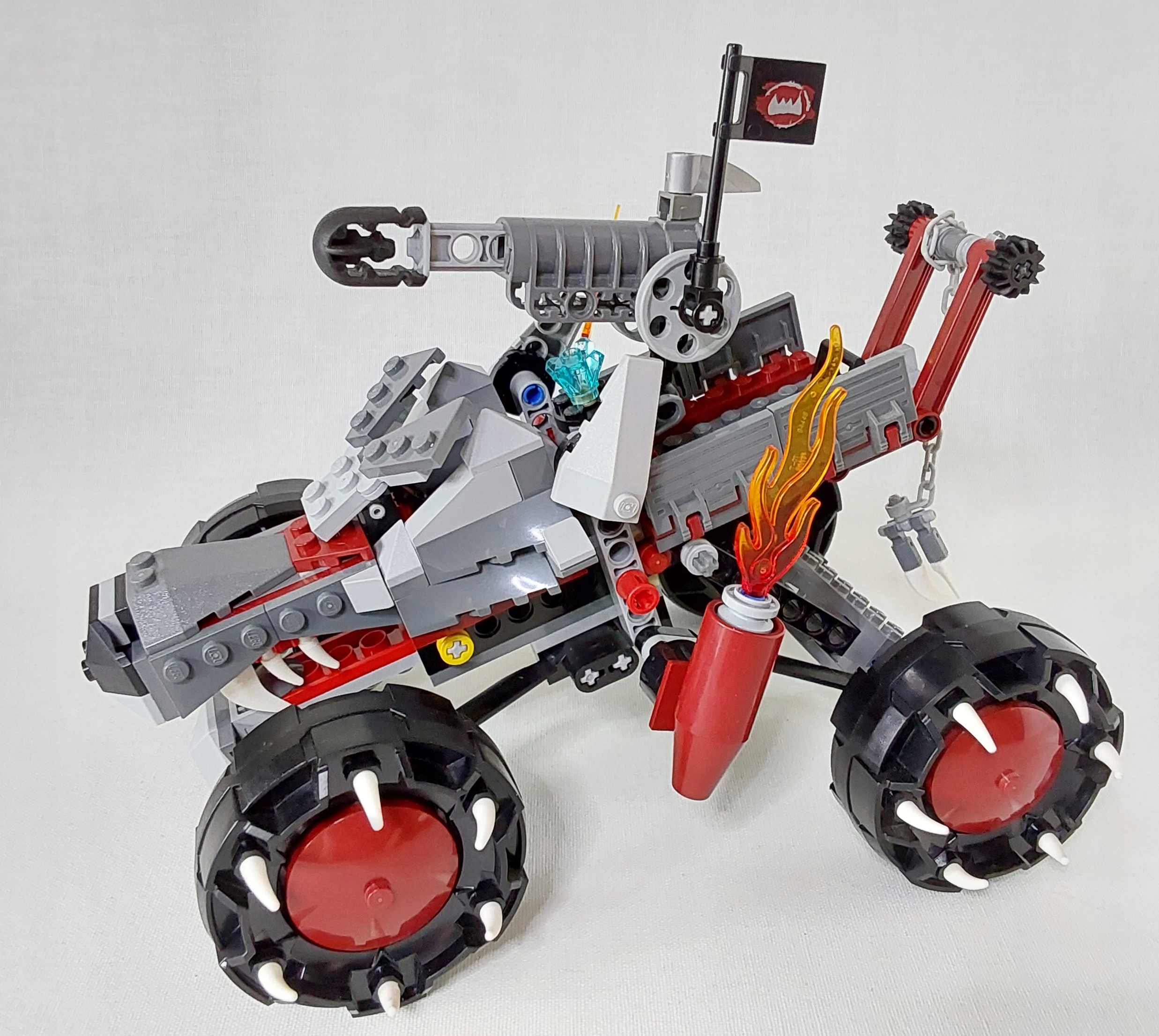 LEGO 70004 LEGENDS OF CHIMA WILCZY POJAZD WAKZA Marka LEGO