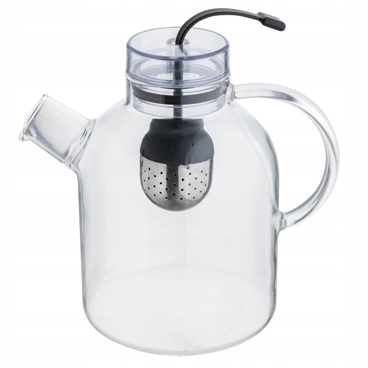 DZBANEK Z ZAPARZACZEM BARONESSA 1,5l + PODGRZEWACZ CZARNY Marka Florina