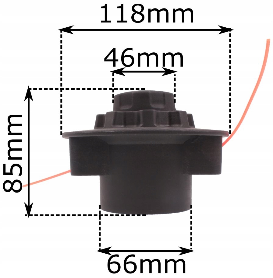 GŁOWICA ŻYŁKOWA kosa FS 38 DO KOSY STIHL FS 40 45 50 M8 AUTOCUT C4-2 C5-2 Kod producenta 50-166