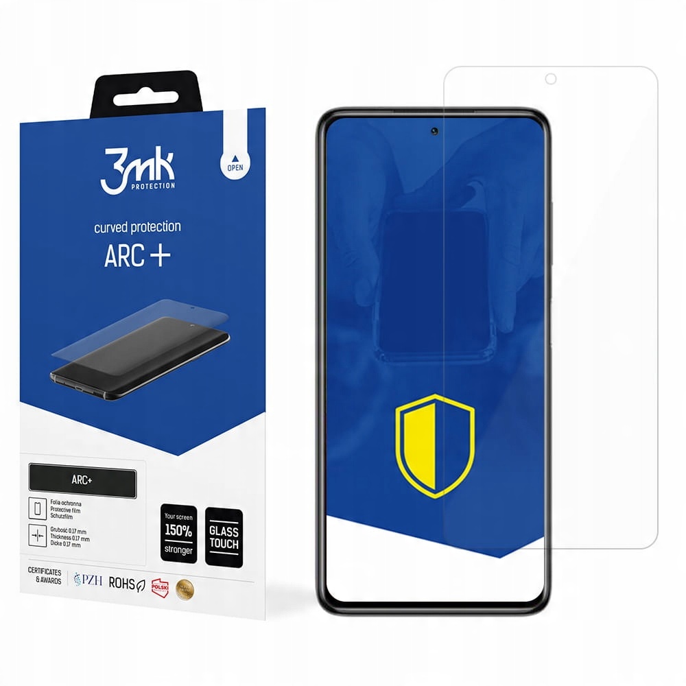 

Folia na cały ekran do Xiaomi Poco F3 5G 3mk Arc+