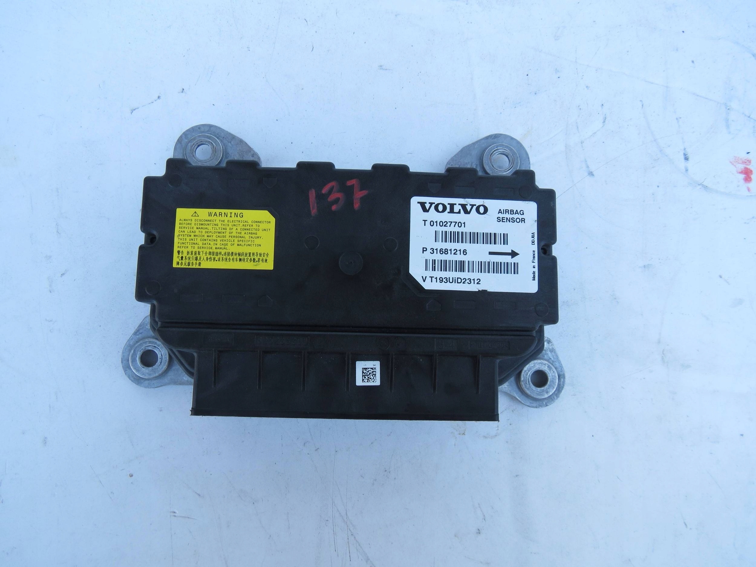 module control unit airbag original VOLVO V90 S90 31681216HYBRYDA
